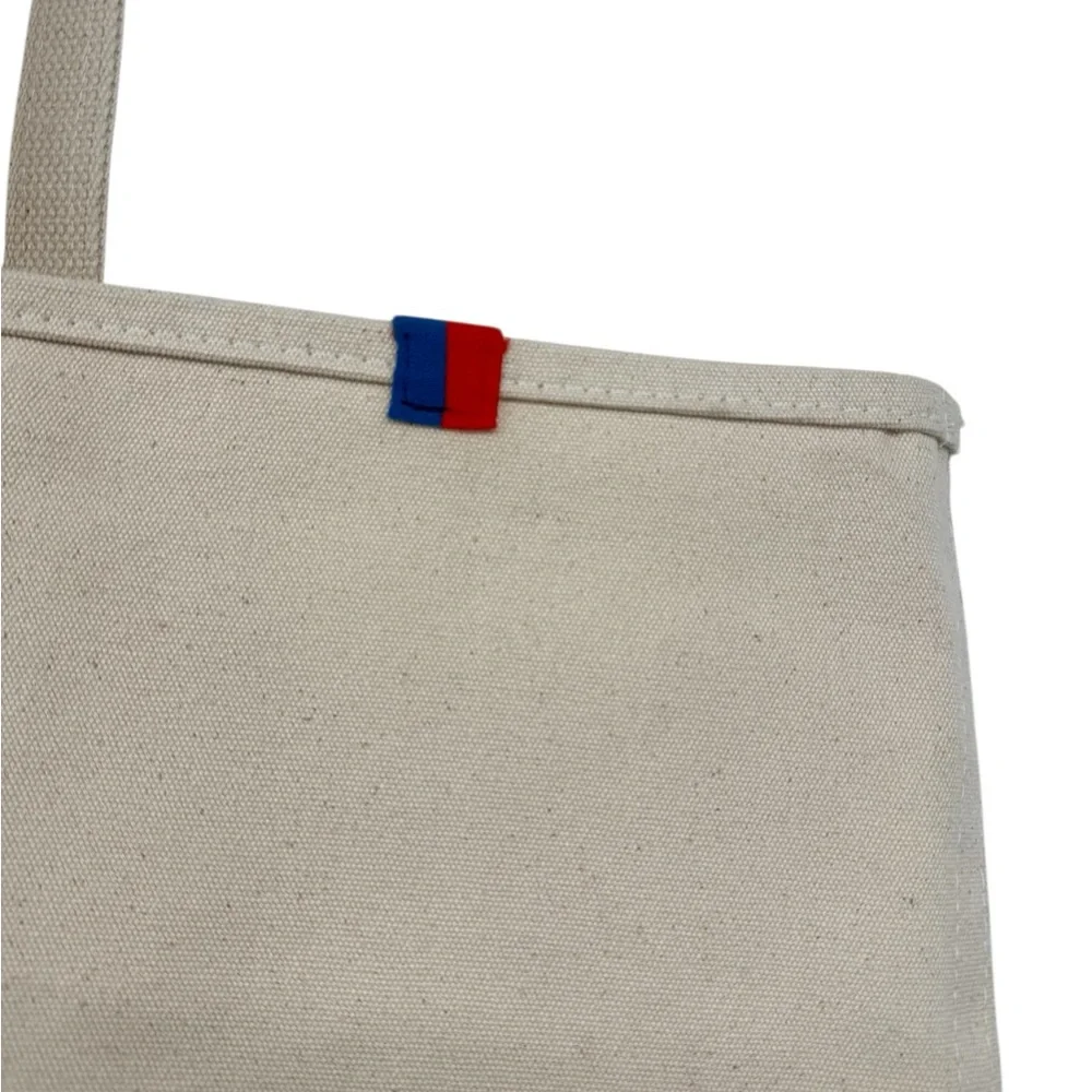 Kule x Caffè Panna Large Canvas Tote NYC Ice Cream Collab Bag Quiet Luxury NEW